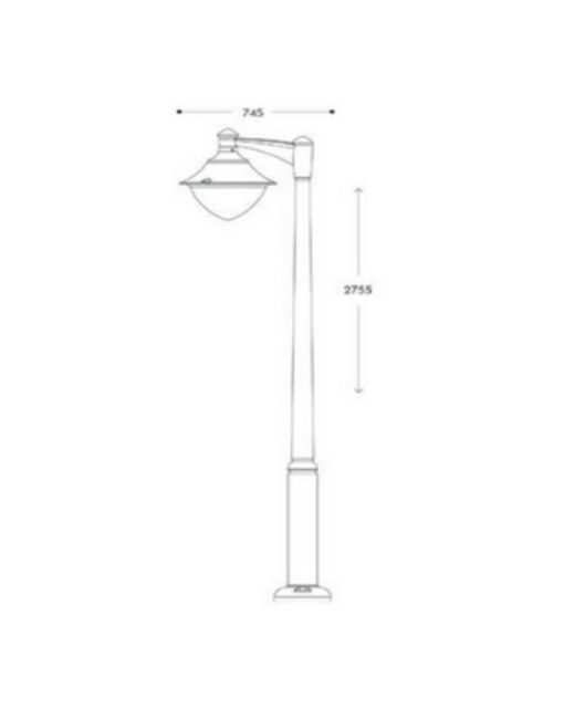 EKTOR 2500 MIDIPILAR/VIVI 400 1L GREY ΚΟΛΩΝΑ FUMAGALLI – 1-FM195266