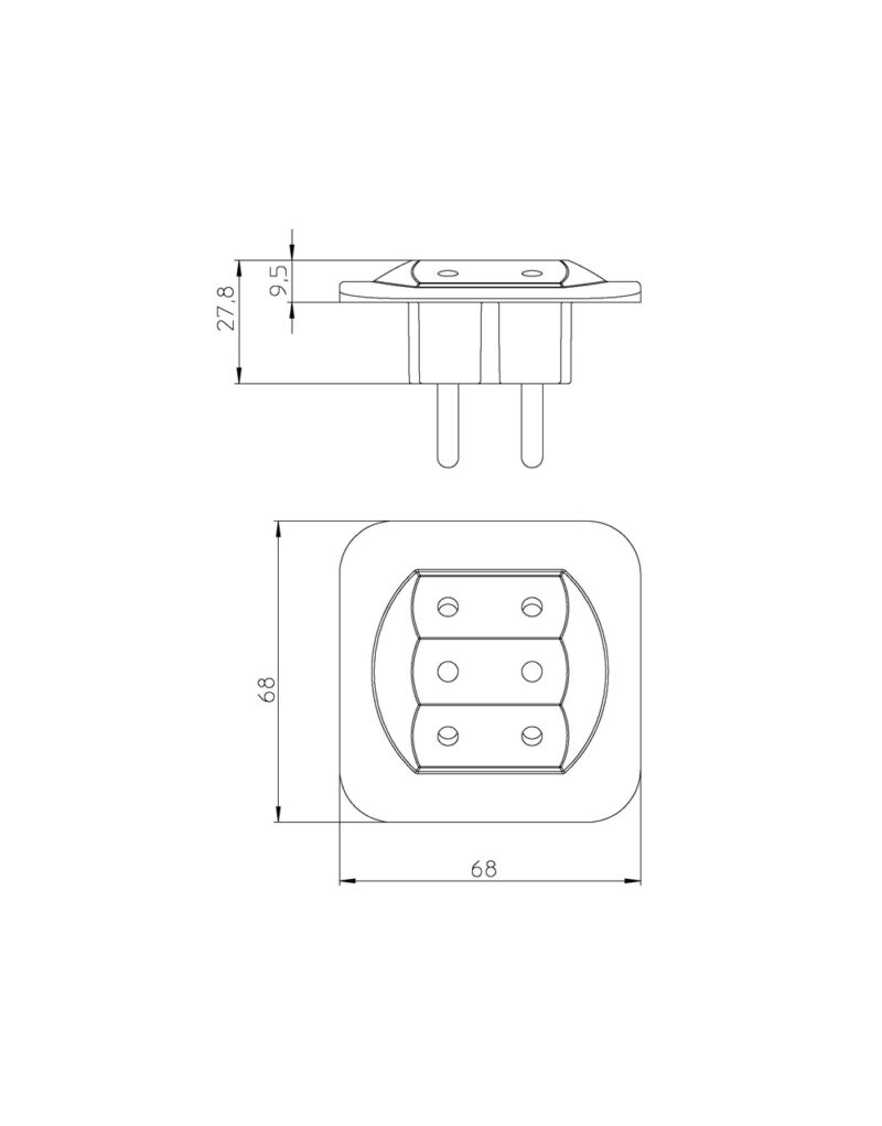 ΠΟΛΛΑΠΛΟ ΣΟΥΚΟ ΣΕ 3 ΔΙΠΟΛΙΚΑ ΛΕΥΚΟ KOPP – 1-K174902005