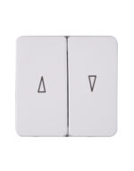 HK02 ΠΛΗΚΤΡΟ ΔΙΠΛΟ ΡΟΛΛΩΝ ΛΕΥΚΟ – 1-K331513006