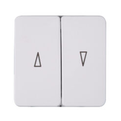 HK02 ΠΛΗΚΤΡΟ ΔΙΠΛΟ ΡΟΛΛΩΝ ΛΕΥΚΟ – 1-K331513006