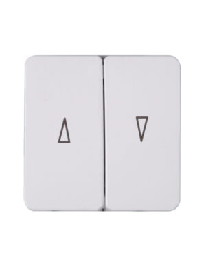 HK02 ΠΛΗΚΤΡΟ ΔΙΠΛΟ ΡΟΛΛΩΝ ΛΕΥΚΟ – 1-K331513006