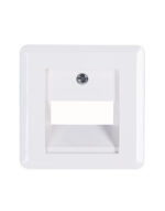 HK02 ΠΛΑΚΙΔΙΟ ΔΙΠΛΟ RJ11/RJ45 ΛΕΥΚΟ – 1-K349513001