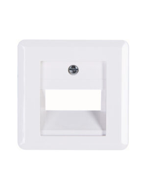 HK02 ΠΛΑΚΙΔΙΟ ΔΙΠΛΟ RJ11/RJ45 ΛΕΥΚΟ – 1-K349513001