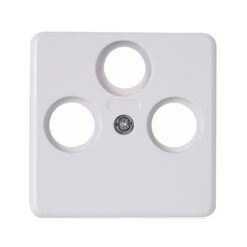 HK02 ΠΛΑΚΙΔΙΟ TV/FM/SAT ΛΕΥΚΟ – 1-K357813005
