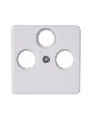 HK02 ΠΛΑΚΙΔΙΟ TV/FM/SAT ΛΕΥΚΟ – 1-K357813005