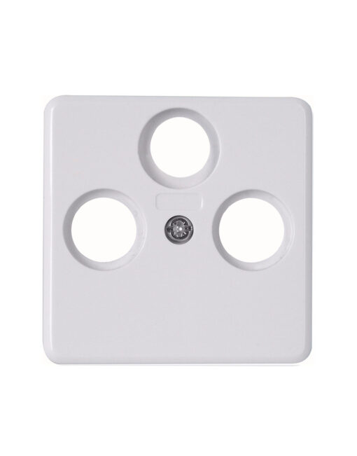 HK02 ΠΛΑΚΙΔΙΟ TV/FM/SAT ΛΕΥΚΟ – 1-K357813005