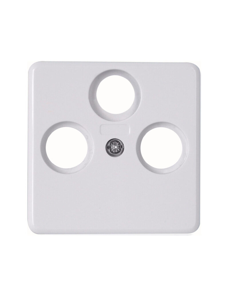 HK02 ΠΛΑΚΙΔΙΟ TV/FM/SAT ΛΕΥΚΟ – 1-K357813005