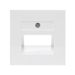 HK07 ΠΛΑΚΙΔΙΟ ΔΙΠΛΟ RJ11/RJ45  ΛΕΥΚΟ – 1-K371729003