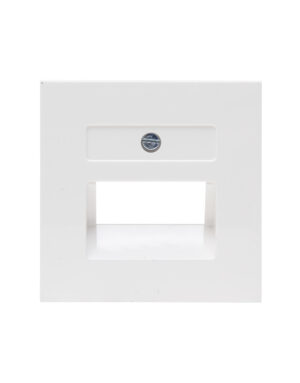 HK07 ΠΛΑΚΙΔΙΟ ΔΙΠΛΟ RJ11/RJ45  ΛΕΥΚΟ – 1-K371729003