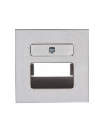 HK07 ΠΛΑΚΙΔΙΟ ΔΙΠΛΟ RJ11/RJ45  STEEL – 1-K371747005