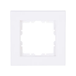 HK07 Cover frame 1-fold arc.m – 1-K402132000