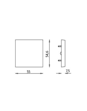 HK07 ΠΛΗΚΤΡΟ ΜΟΝΟ ΛΕΥΚΟ – 1-K490029008