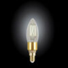 Έξυπνη λάμπα LED filament μελί C35 E14 4,2W ρυθμιζόμενο λευκό 2200-5500K Lutec Connect – 1-T8712501312