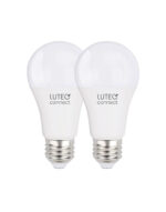 Έξυπνη λάμπα LED A60  2xE27 9,2W + remote control ρυθμιζόμενο λευκό 2700-6500Κ + RGB Lutec Connect – 1-T8731002316