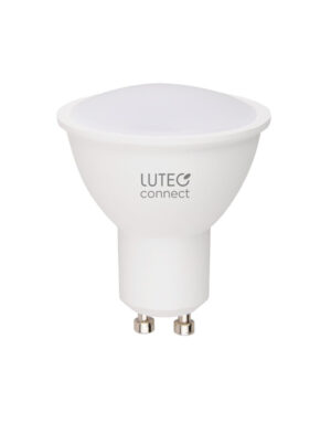 Έξυπνη λάμπα LED GU10 4,7W  ρυθμιζόμενο λευκό 2700-6500Κ + RGB Lutec Connect – 1-T8731601316