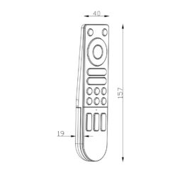 REMOTE CONTROL Accessory White  Connected Light LUTEC connect Remote Control – 1-T9702315361