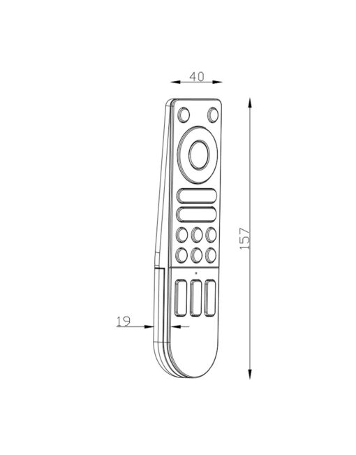 REMOTE CONTROL Accessory White  Connected Light LUTEC connect Remote Control – 1-T9702315361