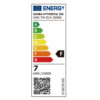 ΛΑΜΠΑ LED SMD ΣΦΑΙΡΑΚΙ G45 7W E14 3000K 220-240V 600lm/F UNIVERSE – 1-U002424