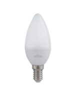 ΛΑΜΠΑ LED SMD ΚΕΡΑΚΙ C37 5W E14 6500K 220-240V 460lm UNIVERSE – 1-U003193
