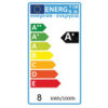 ΛΑΜΠΑ LED SMD R63 8W E27 3000K 220-240V 720lm UNIVERSE – 1-U003223