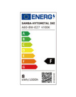 ΛΑΜΠΑ LED SMD Α60 8W E27 6500K 220-240V 740lm UNIVERSE – 1-U003766