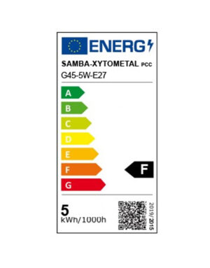 ΛΑΜΠΑ LED SMD ΣΦΑΙΡΑΚΙ G45 5W E27 6500K 220-240V 460lm UNIVERSE – 1-U004374