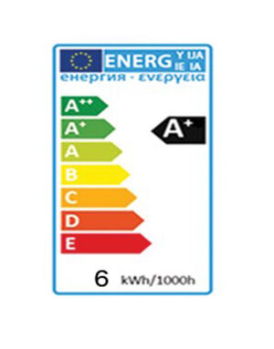 ΛΑΜΠΑ LED MR16 GU5,3 6W 4000K 12V-AC/DC 500lm 100° UNIVERSE – 1-U004824