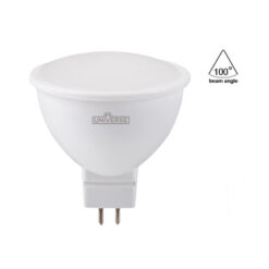 ΛΑΜΠΑ LED MR16 GU5,3 6W 4000K 12V-AC/DC 500lm 100° UNIVERSE – 1-U004824
