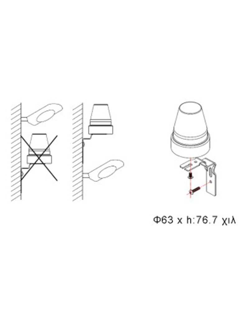 ΑΙΣΘΗΤΗΡΑΣ ΜΕΡΑ-ΝΥΧΤΑ ΙΡ44 Φ63 – 1-U005074