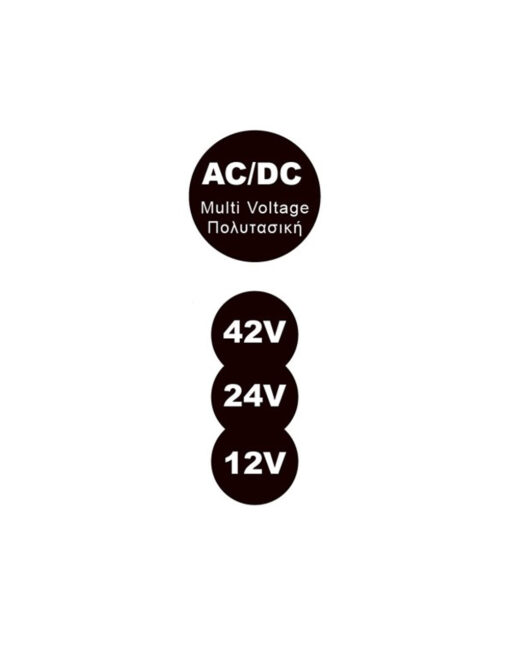 ΛΑΜΠΑ LED SMD Α60 10W E27 6000K 12-24-42VAC/DC 880lm/F UNIVERSE – 1-U005210