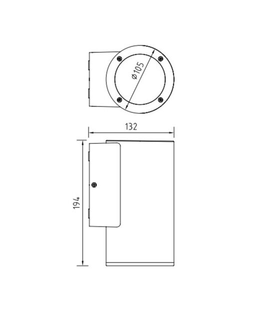 ΦΩΤΙΣΤΙΚΟ ΑΠΛΙΚΑ DOWN 132X194mm 1XR63/E27 MAX10W IP54 ΠΛΑΣΤΙΚΟ ΛΕΥΚΟ SEASIDE UNIVERSE – 1-U005722