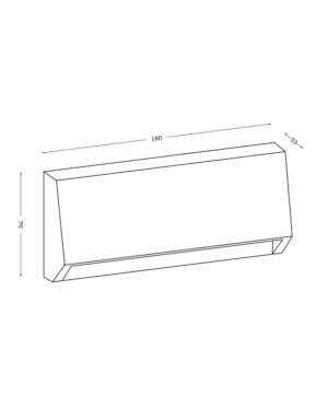 ΦΩΤΙΣΤΙΚΟ ΑΠΛΙΚΑ LED SLIM 70X160X33mm 3W 3000K 100lm ΙΡ65 ΠΛΑΣΤΙΚΟ ΛΕΥΚΟ SEASIDE UNIVERSE – 1-U005760