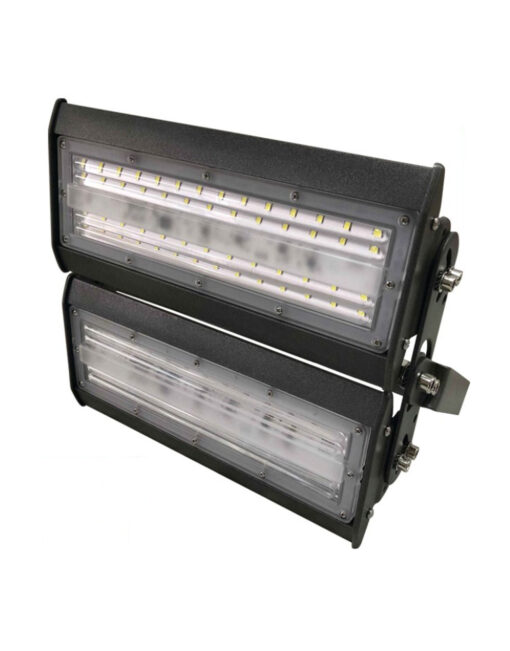ΠΡΟΒΟΛΕΑΣ LED 100W PROFESSIONAL MODULAR SMD DOB 5000K 220-240V 10000lm 120°x60° IP65 ΑΝΘΡΑΚΙ UNIVERSE – 1-U006231