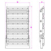 ΠΡΟΒΟΛΕΑΣ LED 200W PROFESSIONAL MODULAR SMD DOB 5000K 220-240V 15000lm 120°x60° IP65 ΑΝΘΡΑΚΙ UNIVERSE – 1-U006255
