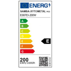 ΠΡΟΒΟΛΕΑΣ LED 200W PROFESSIONAL MODULAR SMD DOB 5000K 220-240V 15000lm 120°x60° IP65 ΑΝΘΡΑΚΙ UNIVERSE – 1-U006255