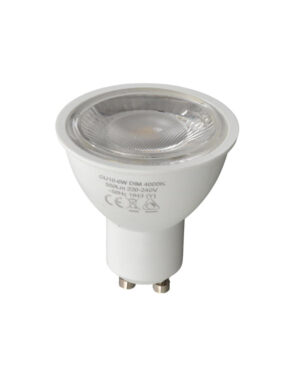 ΛΑΜΠΑ LED SMD MR16 GU10 6W 4000K 220-240V 550lm  38° DIMMABLE UNIVERSE – 1-U007450