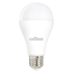 ΛΑΜΠΑ LED SMD Α65 18W E27 3000K 220-240V 2000lm/E UNIVERSE – 1-U007467