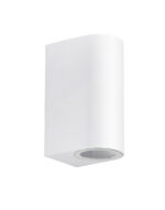 ΦΩΤΙΣΤΙΚΟ ΑΠΛΙΚΑ UP/DOWN 90X70X150mm 2XMR16/GU10 MAX5W IP44 ΠΛΑΣΤΙΚΟ ΛΕΥΚΟ SEASIDE UNIVERSE – 1-U007818
