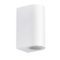 ΦΩΤΙΣΤΙΚΟ ΑΠΛΙΚΑ UP/DOWN 90X70X150mm 2XMR16/GU10 MAX5W IP44 ΠΛΑΣΤΙΚΟ ΛΕΥΚΟ SEASIDE UNIVERSE – 1-U007818