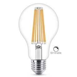 ΛΑΜΠΑ LED CROSS FILAMENT ΔΙΑΦΑΝΗ Α67 14W Ε27 2700K 220-240V 1540lm 360° DIMMABLE UNIVERSE – 1-U008341