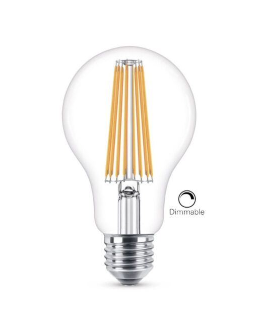 ΛΑΜΠΑ LED CROSS FILAMENT ΔΙΑΦΑΝΗ Α67 14W Ε27 2700K 220-240V 1540lm  360° DIMMABLE UNIVERSE – 1-U008341