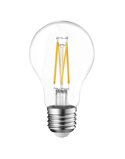 ΛΑΜΠΑ LED CROSS FILAMENT ΔΙΑΦΑΝΗ Α60 9W Ε27 2700K 220-240V 1050lm/E  360° DIMMABLE UNIVERSE – 1-U008358