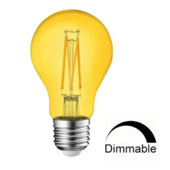 ΛΑΜΠΑ LED CROSS FILAMENT ΜΕΛΙ Α60 9W Ε27 2200K 220-240V 1050lm  360° DIMMABLE UNIVERSE – 1-U008433