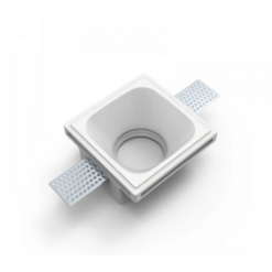 ΣΠΟΤ ΧΩΝEYTO ΓΥΨΙΝΟ 100x100x45mm 1xMR16/GU10 MAX 50W UNIVERSE – 1-U008952