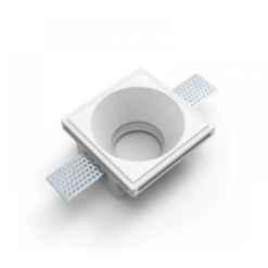 ΣΠΟΤ ΧΩΝEYTO ΓΥΨΙΝΟ 100x100x45mm 1xMR16/GU10 MAX 50W UNIVERSE – 1-U008969