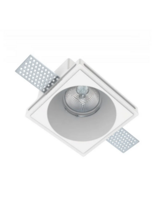 ΣΠΟΤ ΧΩΝEYTO ΓΥΨΙΝΟ 100x100x45mm 1xMR16/GU10 MAX 50W UNIVERSE – 1-U008969