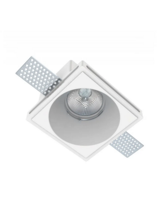 ΣΠΟΤ ΧΩΝEYTO ΓΥΨΙΝΟ 100x100x45mm 1xMR16/GU10 MAX 50W UNIVERSE – 1-U008969