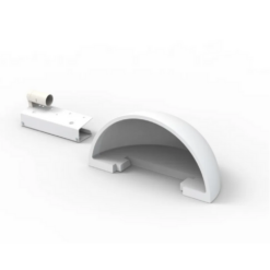 ΑΠΛΙΚΑ ΓΥΨΙΝΗ EΞΩΤΕΡΙΚΗ 280x138x138mm 1XE14 MAX 50W UNIVERSE – 1-U009003