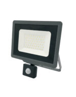ΠΡΟΒΟΛΕΑΣ LED SMD DOB 50W ME ANIXNEYTH ΚΙΝΗΣΗΣ 5000K 220-240V 4750lm 100° IP65 ΑΝΘΡΑΚΙ UNIVERSE – 1-U009140