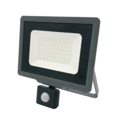 ΠΡΟΒΟΛΕΑΣ LED SMD DOB 50W ME ANIXNEYTH ΚΙΝΗΣΗΣ 5000K 220-240V 4750lm 100° IP65 ΑΝΘΡΑΚΙ UNIVERSE – 1-U009140
